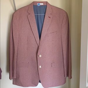 Ralph Lauren red checked sports coat